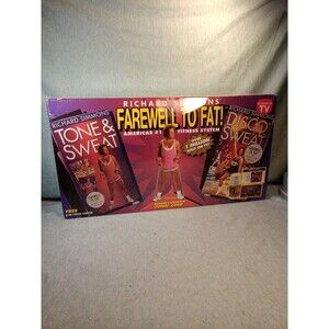 Richard Simmons Farewell To Fat New Sealed VHS  Vintage 1996